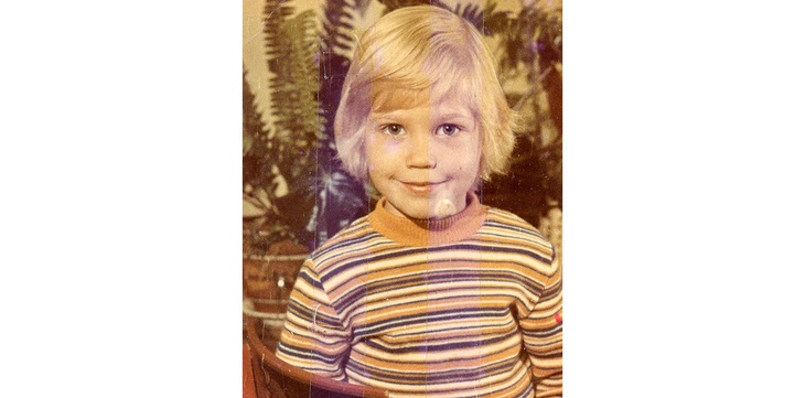 Кристина Асмус в детстве