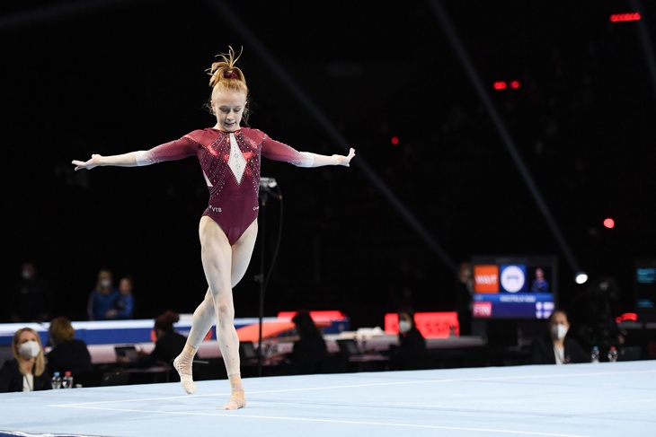 Второе золото: Листунова выиграла опорный прыжок на чемпионате России