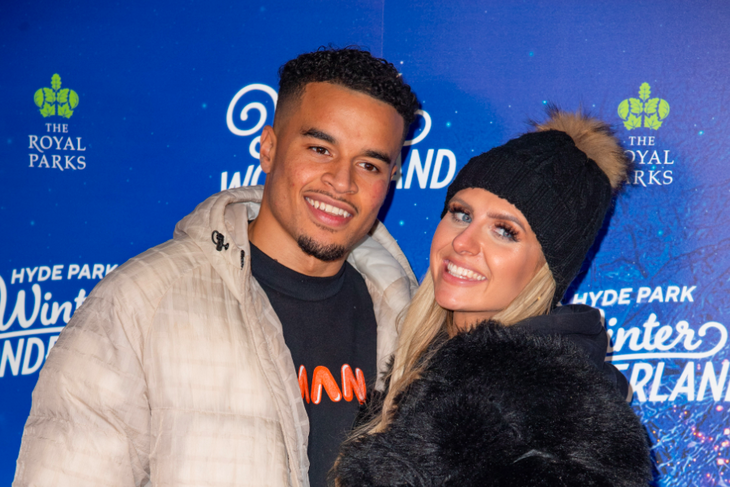 Chloe Burrows and Toby Aromolaran deny split rumors: VIDEO