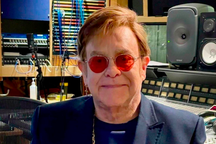 Sir Elton John working on his 32nd studio album