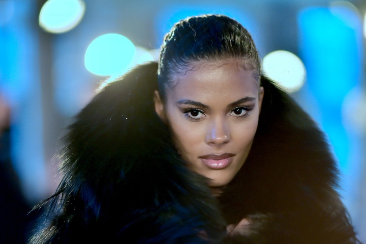 Tina Kunakey shows off her curves in racy dresses while her birthday