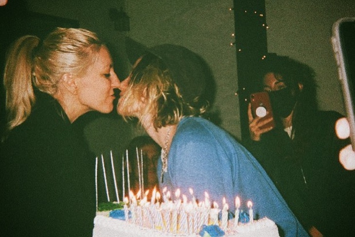 PHOTO: Kristen Stewart's fianceé Dylan Meyer posted a candid photo of their kiss