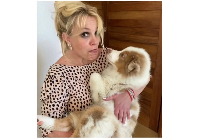 PHOTO: Pregnant Britney Spears showed how she holds like a child