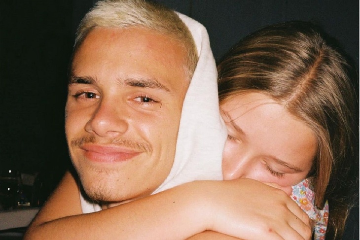 Victoria Beckham is friends with her son Romeo's girlfriend and showed her son's photo