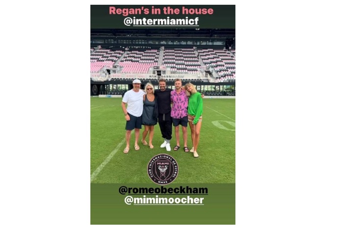 Another wedding? The Beckhams became friends with the parents of their son Romeo's girlfriend