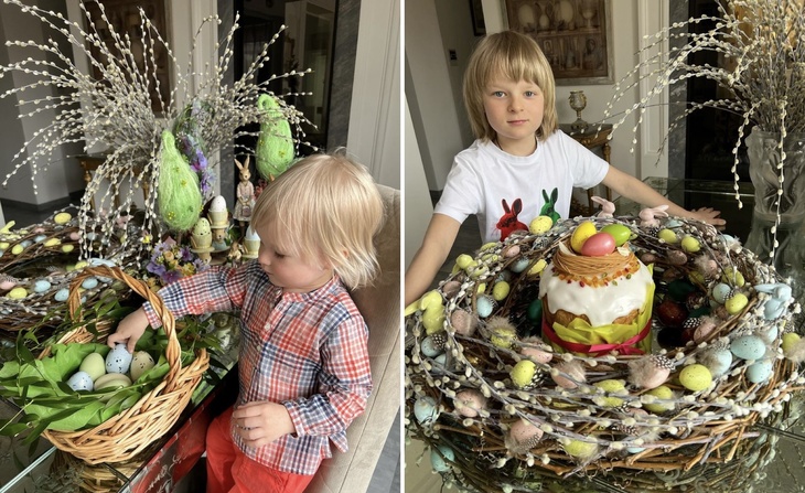 Сумасшедше красиво! Рудковская роскошно украсила свой особняк в Подмосковье к Пасхе (фото)