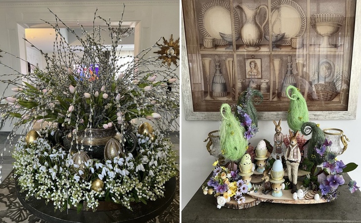 Сумасшедше красиво! Рудковская роскошно украсила свой особняк в Подмосковье к Пасхе (фото)