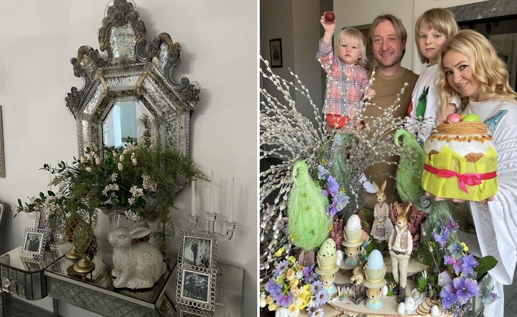 Сумасшедше красиво! Рудковская роскошно украсила свой особняк в Подмосковье к Пасхе (фото)