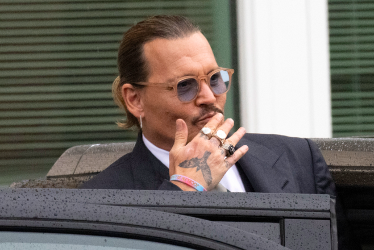 Johnny Depp laughed when his bodyguard talked about the actor's penis