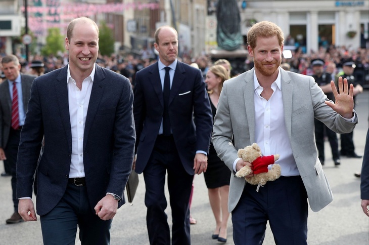 Prince Harry and Prince William reunited after an argument