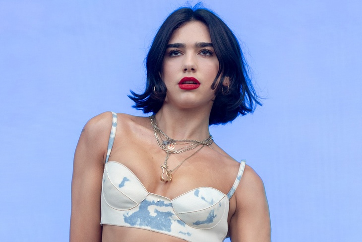 PHOTO: Dua Lipa showcases her underwear in a sheer dress during her Italy trip
