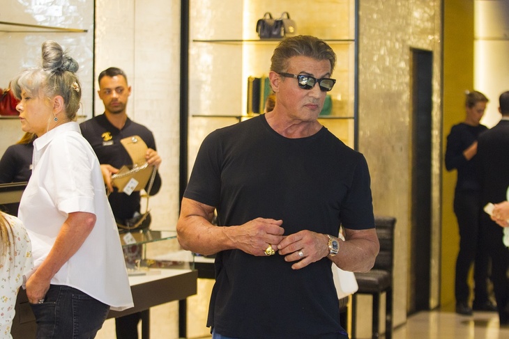 VIDEO: Sylvester Stallone showed how a cat licks him
