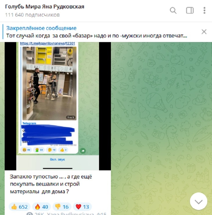 «Запахло тупостью»: изумленная Рудковская отметила журналистам, заподозривших ее в «бедности»