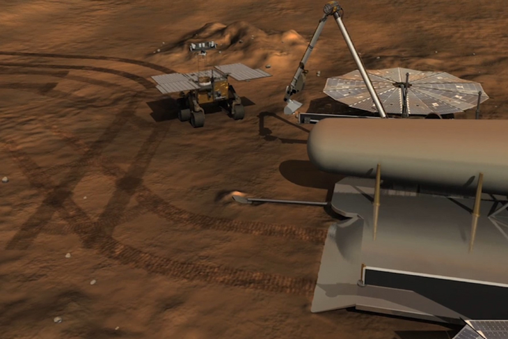 На Марсе не нашли воду, зато увидели «двери»: фото