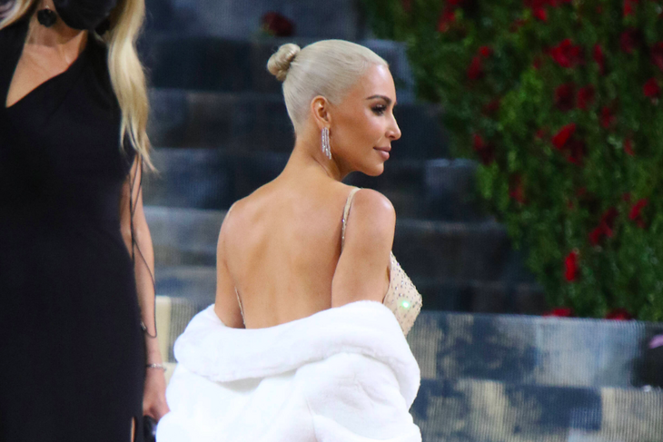 Kim Kardashian lost 7kg to fit into Monroe's 'naked' dress