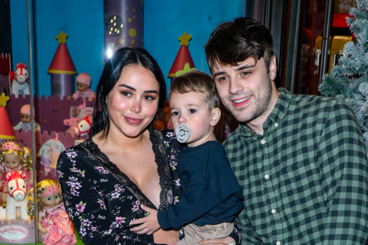 Marnie Simpson gave birth to her second child
