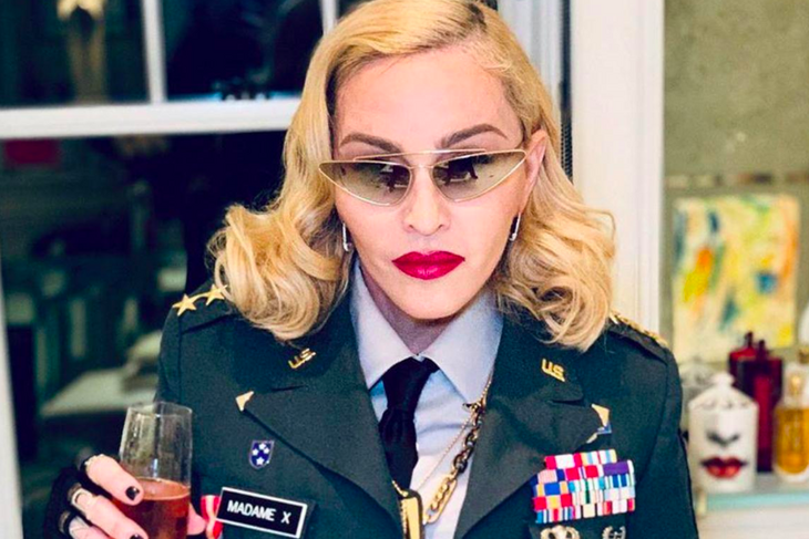 Madonna banned on her social media