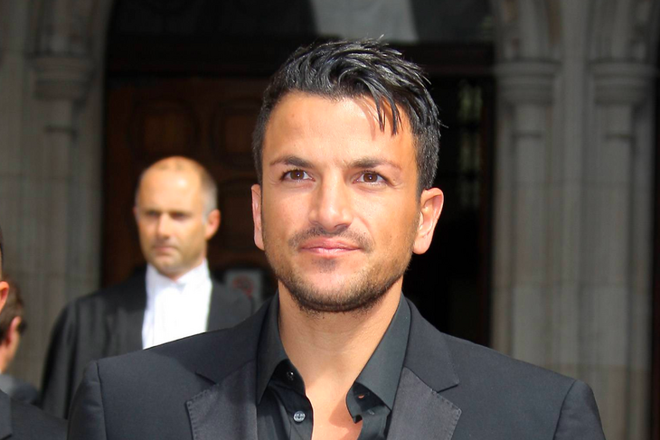 Peter Andre was robbed in the West End