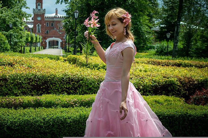 Розовое Платье На Бал фото 13