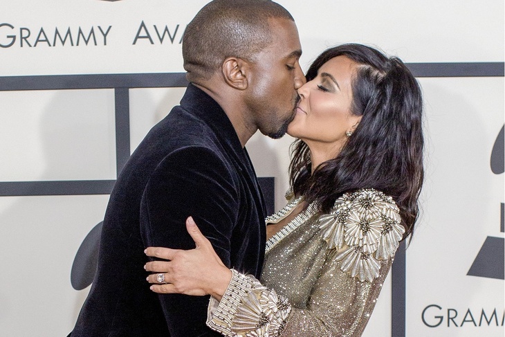 Kim Kardashian and Kanye West were seen together at North West's Basketball Game