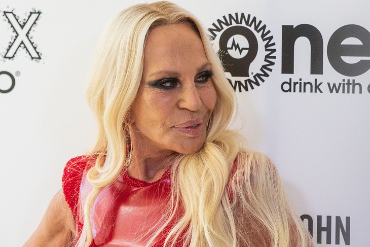 VIDEO: Donatella Versace shows her outfit for Britney Spears’ wedding