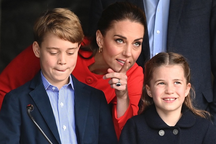 Prince William and Kate Middleton commented on the antics of Prince Louis, which became a meme