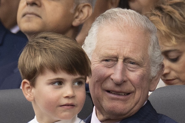 Prince Charles revealed as a grandfather with Prince Louis
