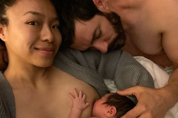 'He's adorable!' Drew Scott and wife Linda Phan welcome first baby