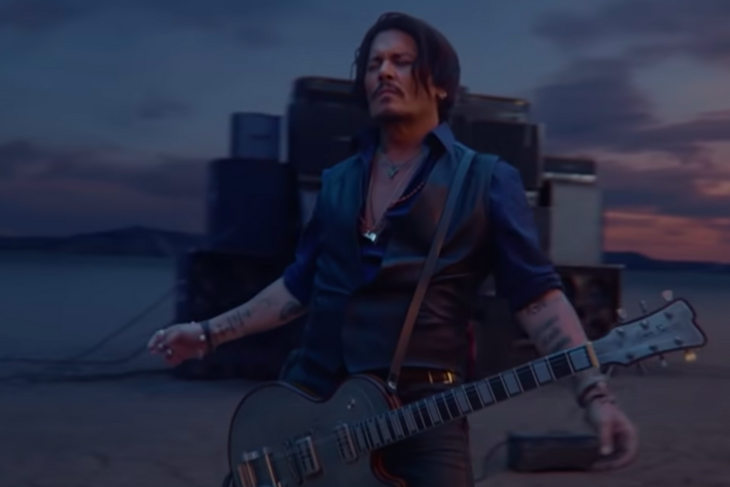 Johnny Depp's commercial is back in prime time after that trial