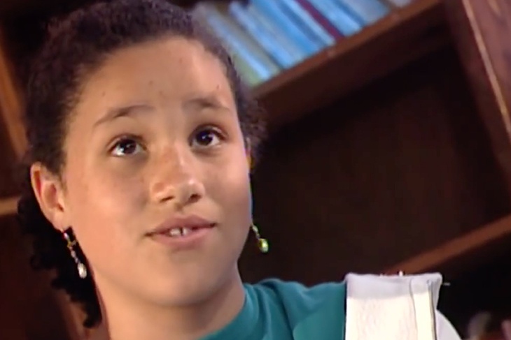 Меган Маркл в детстве