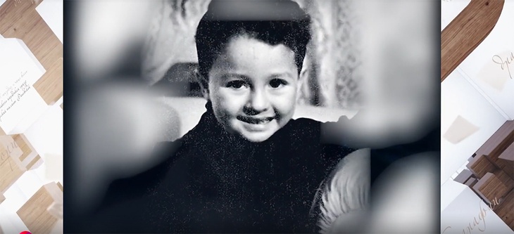 Маленький Леня Якубович