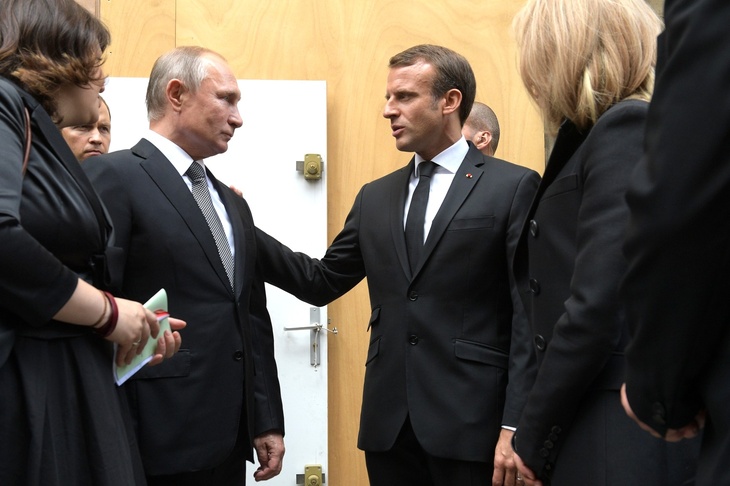 Шольц и Макрон были удивлены реакции Путина на санкции в 2022 году