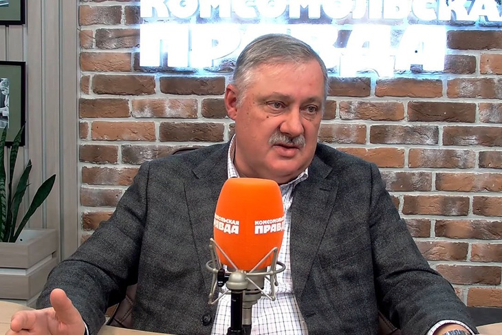 Дмитрий Евстафьев в студии Радио «Комсомольская правда»
