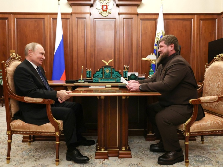 Кадыров сообщил о встрече с Владимиром Путиным 