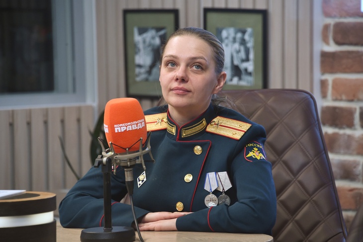 Командир медицинского взвода Екатерина Нестеренко