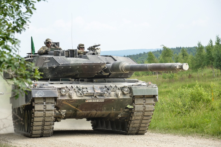 Российская армия захватила немецкий Leopard в зоне СВО