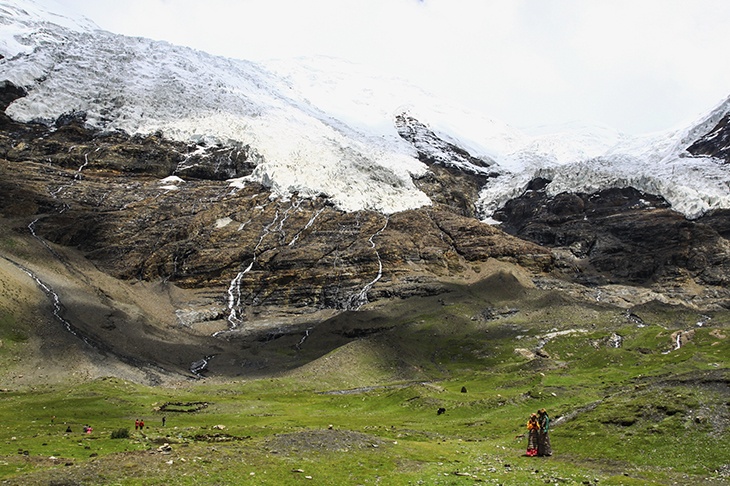 Мощное землетрясение произошло в Тибете 
