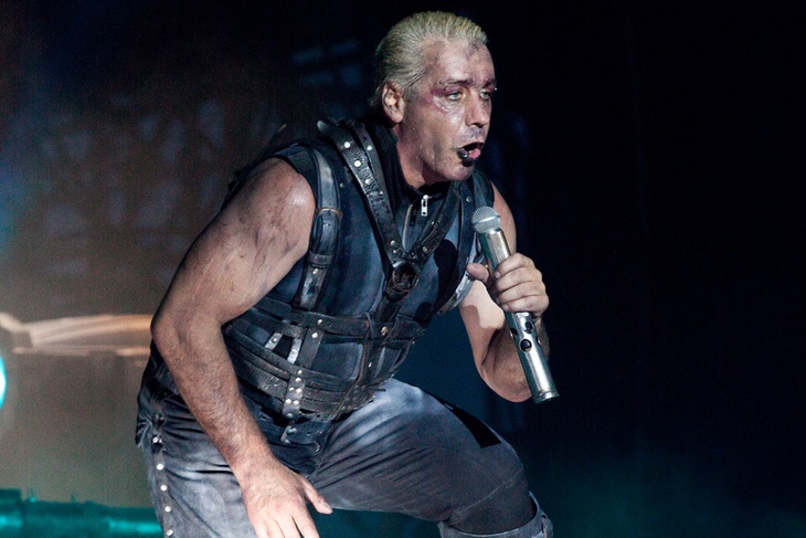 Лидер Rammstein Тилль Линдеманн