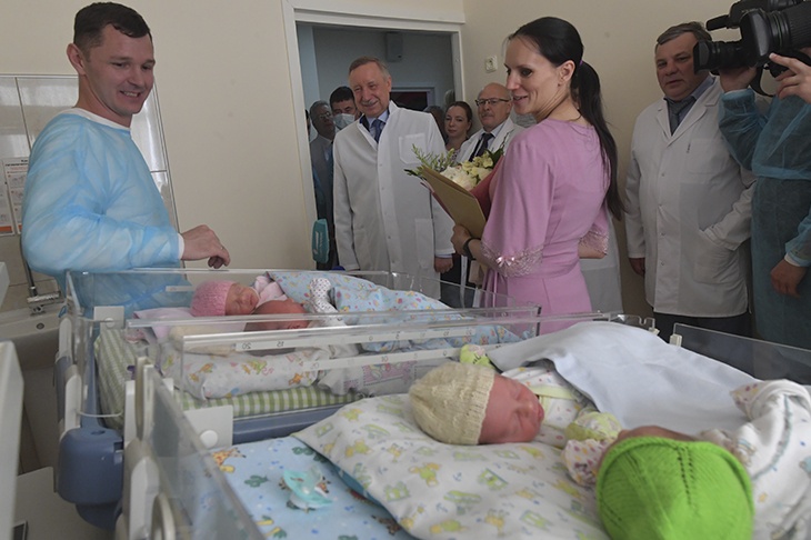 В России с начала года родилось свыше одного миллиона детей