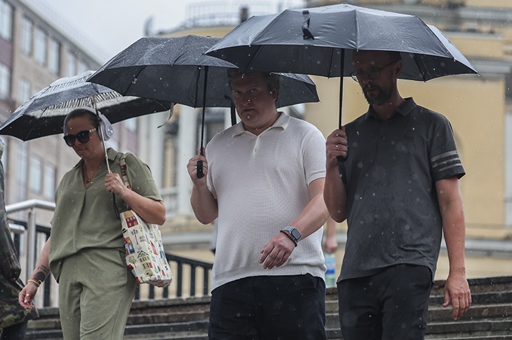 Новый циклон обрушит дожди на европейскую часть России в начале следующей недели