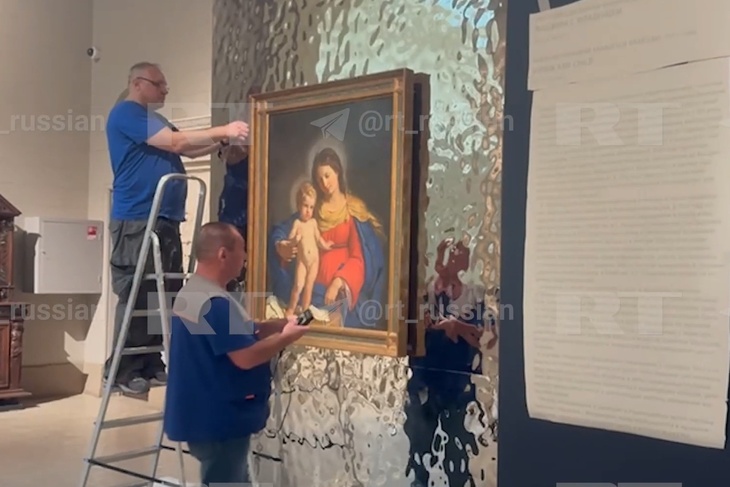 В Пушкинском музее готовят к показу считавшуюся утраченной картину Гверчино «Мадонна с младенцем»