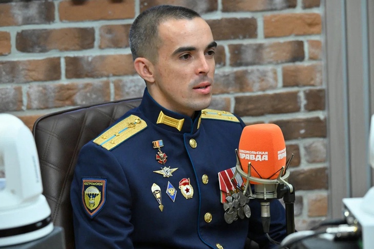 Роман Шатохин, старший лейтенант, командир роты