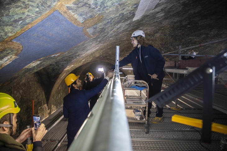 В Милане впервые за годы откроют для публики незавершенную фреску Леонардо да Винчи