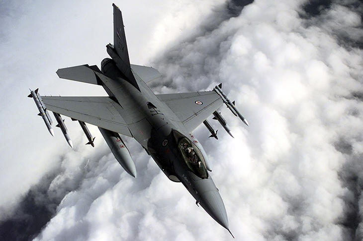 Раскрыто число оставшихся у ВСУ истребителей F-16