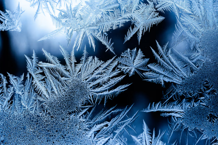 Температура воздуха в российском селе упала до -56 мороза