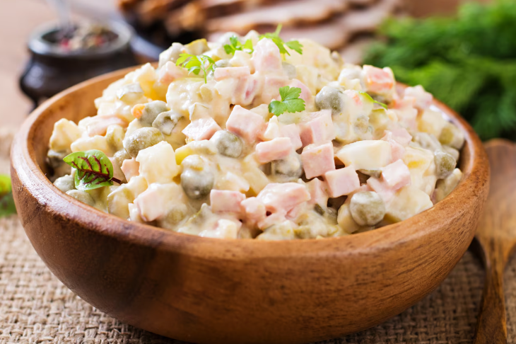 Диетолог рассказала, как продлить свежесть новогодних салатов