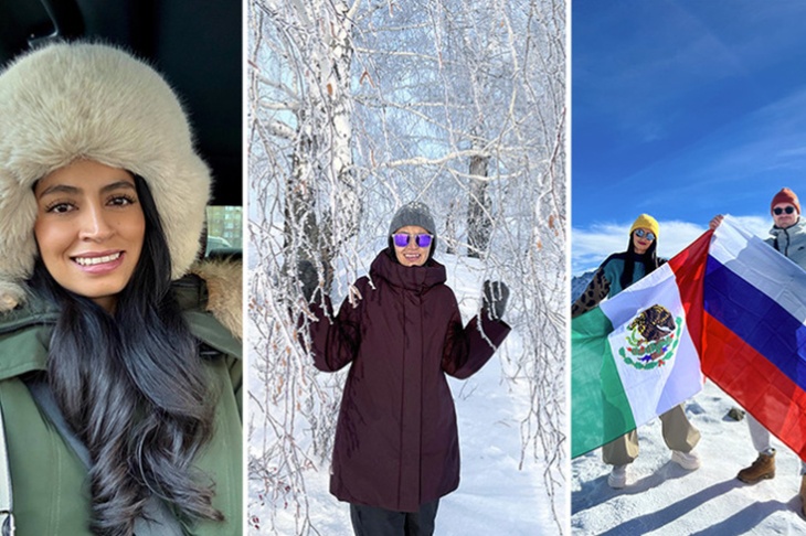 Мексиканка посетила Россию и настолько влюбилась в страну, что не захотела возвращаться обратно