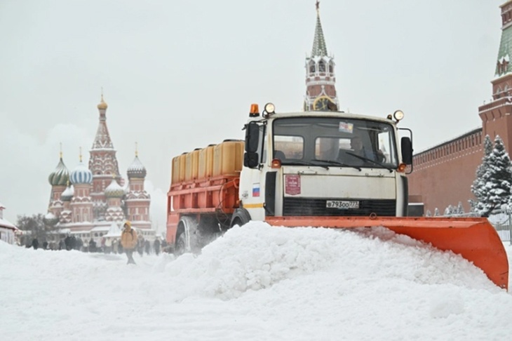 Снегопады в Москве продолжатся до 21 февраля