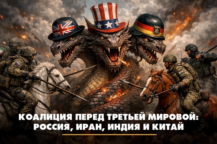 Коалиция перед Третьей мировой: Россия, Иран, Индия и Китай