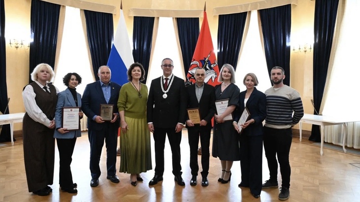 В Москве вручили благодарности журналистам «Вечерней Москвы»